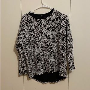 Leopard print top